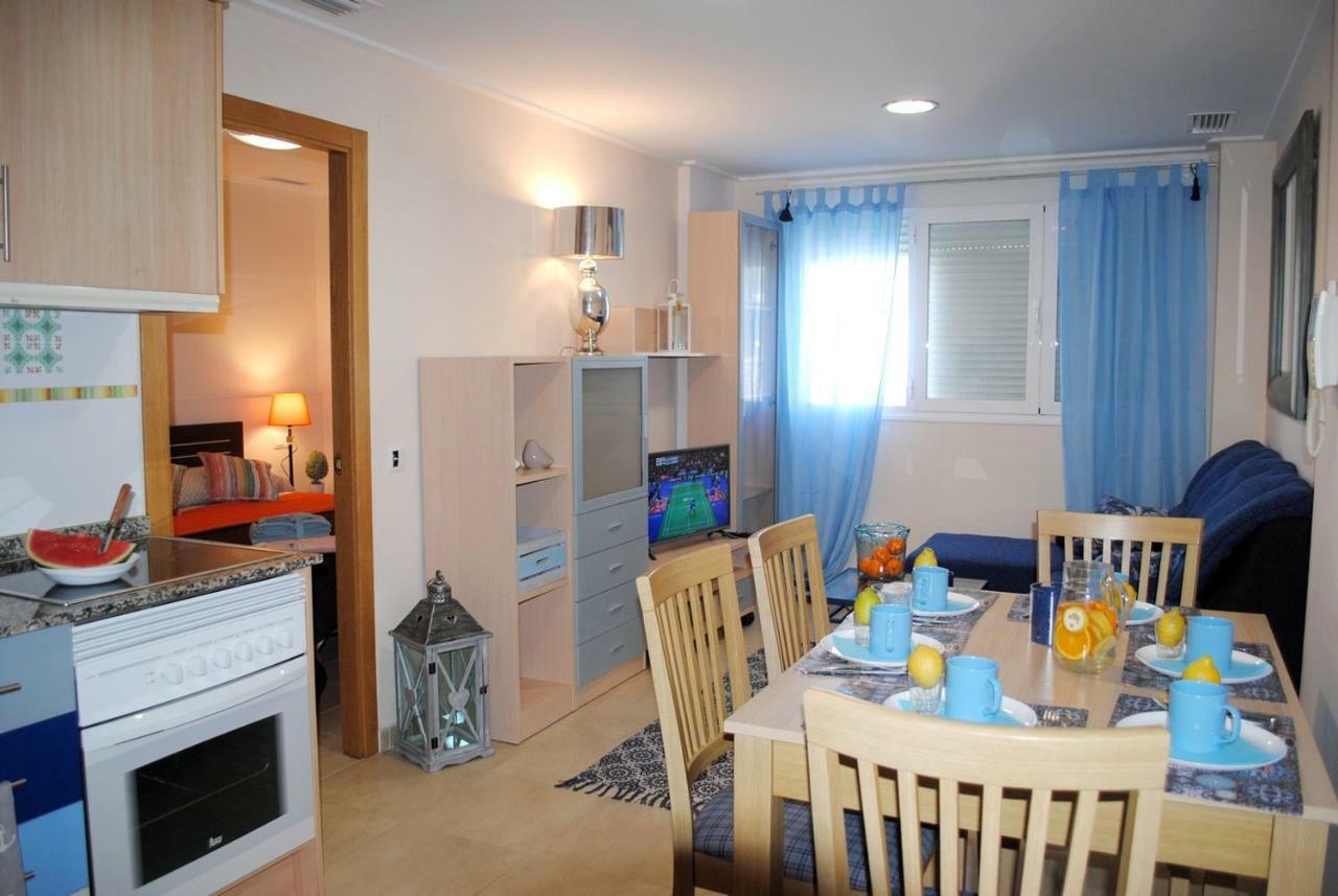 Chillout Grau De Gandia- Attico Para 6 Personas Invitamos Familias Y Jovenes, Dos Banos Exteriör bild
