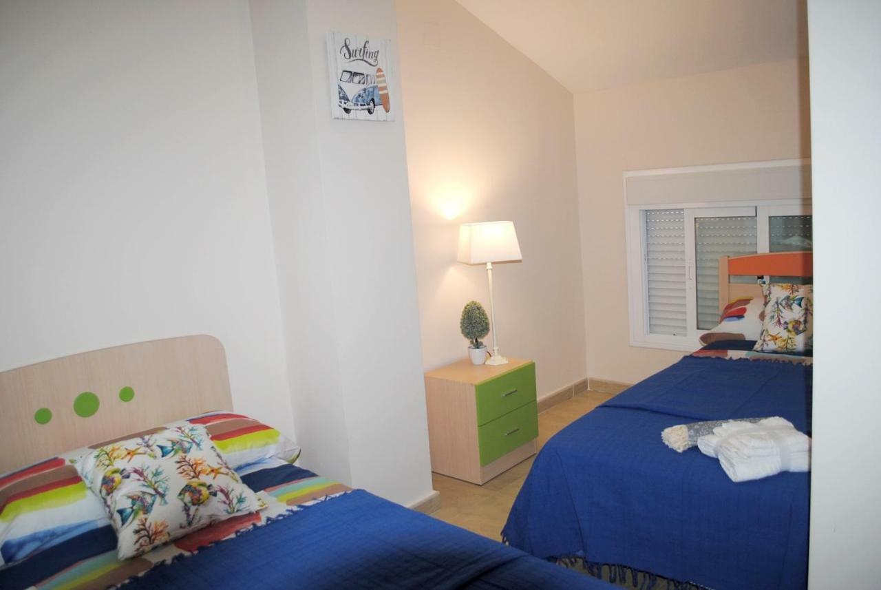 Chillout Grau De Gandia- Attico Para 6 Personas Invitamos Familias Y Jovenes, Dos Banos Exteriör bild