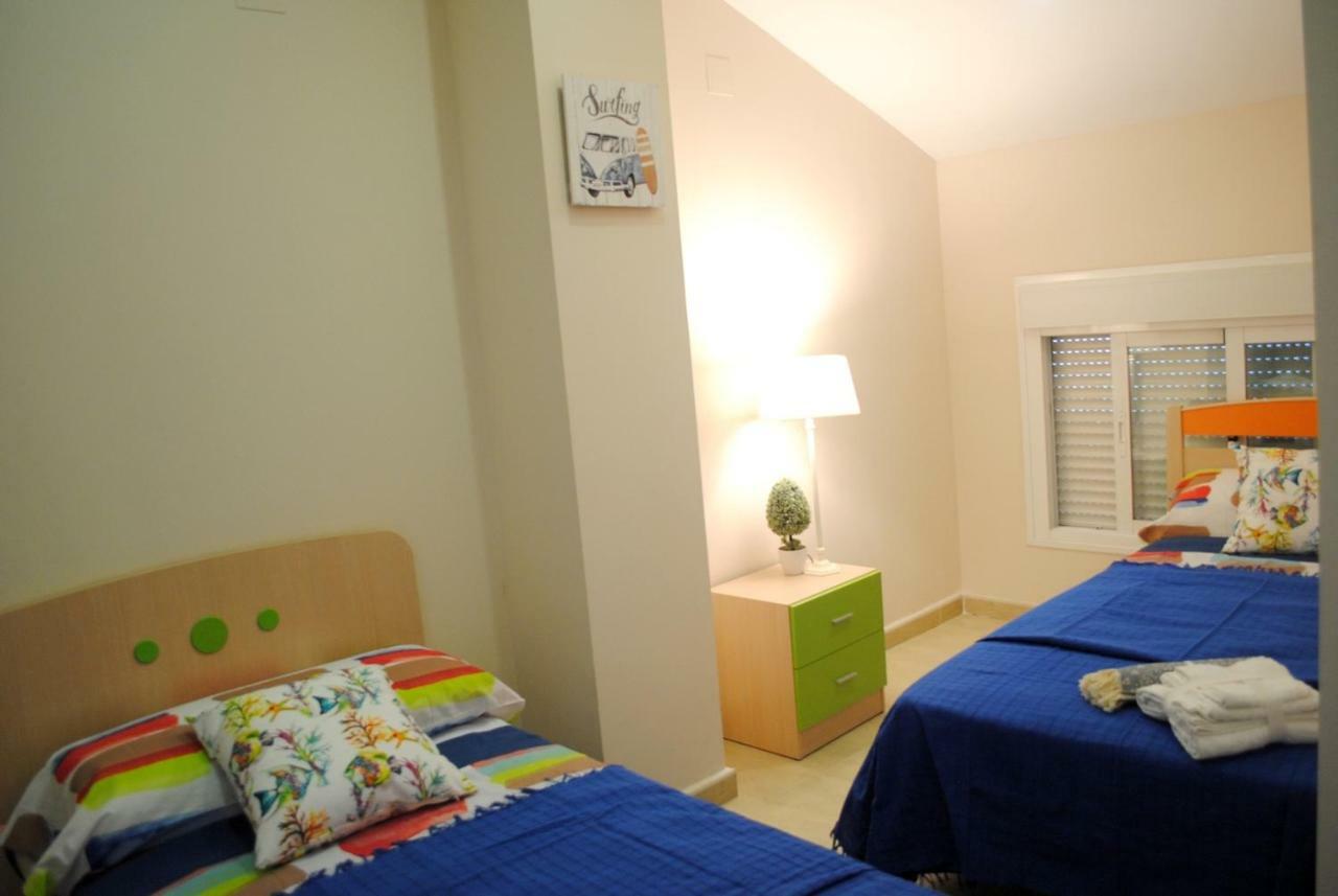 Chillout Grau De Gandia- Attico Para 6 Personas Invitamos Familias Y Jovenes, Dos Banos Exteriör bild